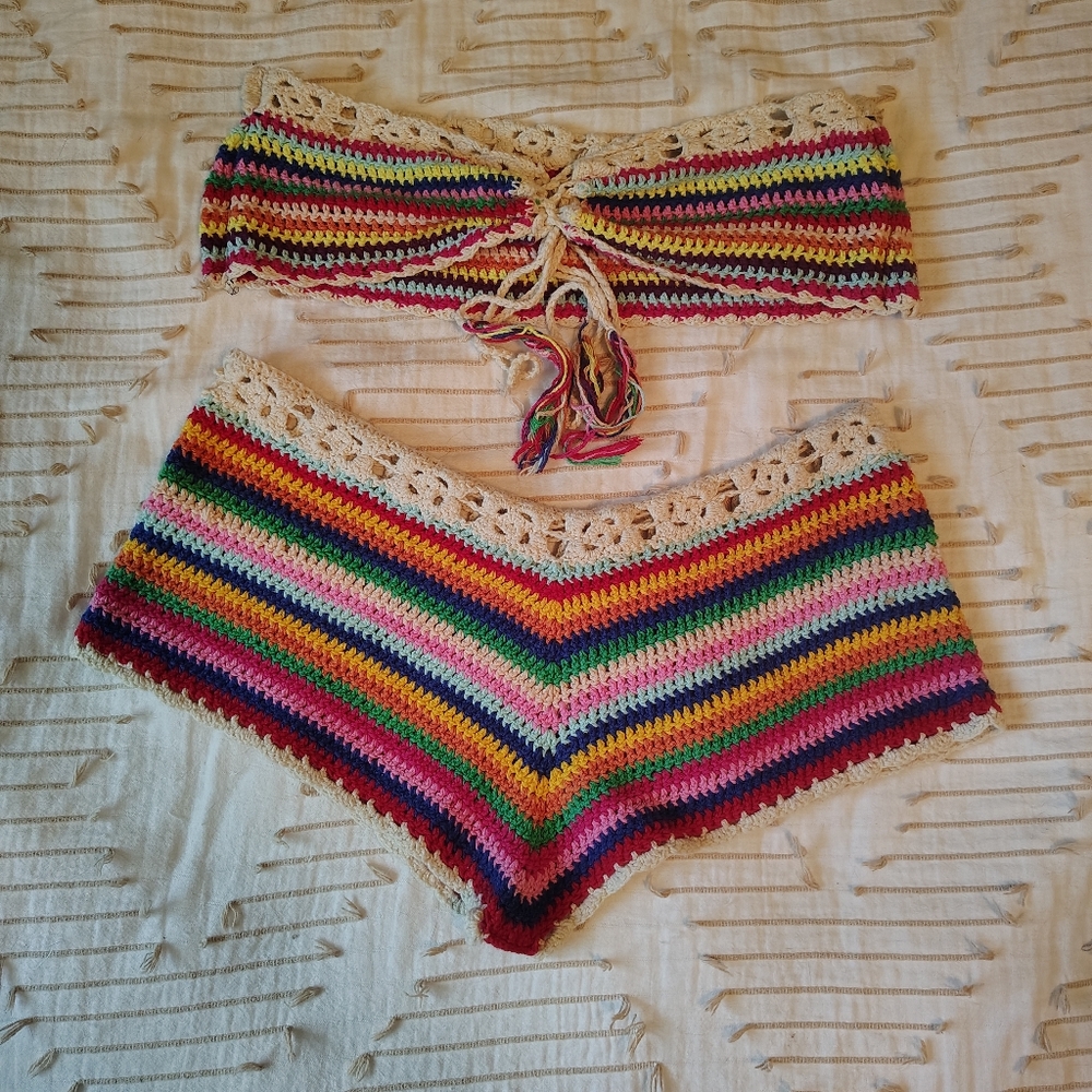 Crochet  Short Set